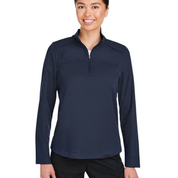 Ladies' Express Tech Performance Quarter-Zip Thumbnail