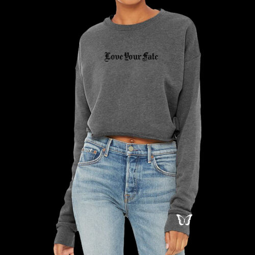 Love Your Fate White Butterfly Thumbnail