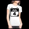 Junior Fit Cotton Boyfriend T-Shirt Thumbnail