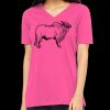 Missy's Relaxed Jersey Short-Sleeve V-Neck T-Shirt Thumbnail