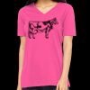 Missy's Relaxed Jersey Short-Sleeve V-Neck T-Shirt Thumbnail