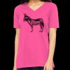 Missy's Relaxed Jersey Short-Sleeve V-Neck T-Shirt Thumbnail