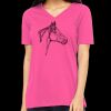 Missy's Relaxed Jersey Short-Sleeve V-Neck T-Shirt Thumbnail
