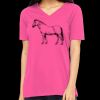 Missy's Relaxed Jersey Short-Sleeve V-Neck T-Shirt Thumbnail