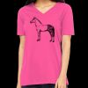 Missy's Relaxed Jersey Short-Sleeve V-Neck T-Shirt Thumbnail