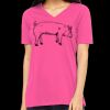 Missy's Relaxed Jersey Short-Sleeve V-Neck T-Shirt Thumbnail