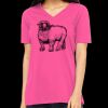 Missy's Relaxed Jersey Short-Sleeve V-Neck T-Shirt Thumbnail
