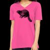 Missy's Relaxed Jersey Short-Sleeve V-Neck T-Shirt Thumbnail