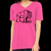 Missy's Relaxed Jersey Short-Sleeve V-Neck T-Shirt Thumbnail