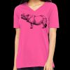 Missy's Relaxed Jersey Short-Sleeve V-Neck T-Shirt Thumbnail
