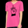 Missy's Relaxed Jersey Short-Sleeve V-Neck T-Shirt Thumbnail