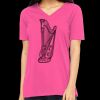Missy's Relaxed Jersey Short-Sleeve V-Neck T-Shirt Thumbnail