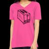 Missy's Relaxed Jersey Short-Sleeve V-Neck T-Shirt Thumbnail