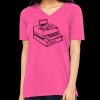Missy's Relaxed Jersey Short-Sleeve V-Neck T-Shirt Thumbnail