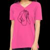 Missy's Relaxed Jersey Short-Sleeve V-Neck T-Shirt Thumbnail