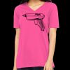 Missy's Relaxed Jersey Short-Sleeve V-Neck T-Shirt Thumbnail
