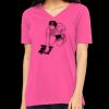 Missy's Relaxed Jersey Short-Sleeve V-Neck T-Shirt Thumbnail