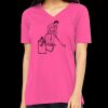 Missy's Relaxed Jersey Short-Sleeve V-Neck T-Shirt Thumbnail