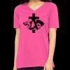 Missy's Relaxed Jersey Short-Sleeve V-Neck T-Shirt Thumbnail