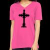 Missy's Relaxed Jersey Short-Sleeve V-Neck T-Shirt Thumbnail