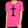 Missy's Relaxed Jersey Short-Sleeve V-Neck T-Shirt Thumbnail