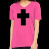 Missy's Relaxed Jersey Short-Sleeve V-Neck T-Shirt Thumbnail