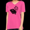 Missy's Relaxed Jersey Short-Sleeve V-Neck T-Shirt Thumbnail