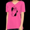 Missy's Relaxed Jersey Short-Sleeve V-Neck T-Shirt Thumbnail