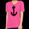 Missy's Relaxed Jersey Short-Sleeve V-Neck T-Shirt Thumbnail