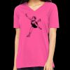 Missy's Relaxed Jersey Short-Sleeve V-Neck T-Shirt Thumbnail