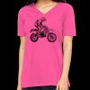 Missy's Relaxed Jersey Short-Sleeve V-Neck T-Shirt Thumbnail