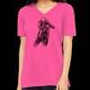Missy's Relaxed Jersey Short-Sleeve V-Neck T-Shirt Thumbnail