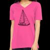 Missy's Relaxed Jersey Short-Sleeve V-Neck T-Shirt Thumbnail
