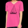 Missy's Relaxed Jersey Short-Sleeve V-Neck T-Shirt Thumbnail