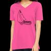 Missy's Relaxed Jersey Short-Sleeve V-Neck T-Shirt Thumbnail