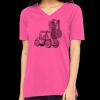 Missy's Relaxed Jersey Short-Sleeve V-Neck T-Shirt Thumbnail