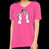 Missy's Relaxed Jersey Short-Sleeve V-Neck T-Shirt Thumbnail