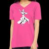 Missy's Relaxed Jersey Short-Sleeve V-Neck T-Shirt Thumbnail