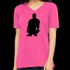 Missy's Relaxed Jersey Short-Sleeve V-Neck T-Shirt Thumbnail