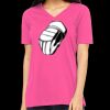 Missy's Relaxed Jersey Short-Sleeve V-Neck T-Shirt Thumbnail
