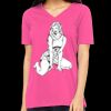 Missy's Relaxed Jersey Short-Sleeve V-Neck T-Shirt Thumbnail