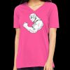 Missy's Relaxed Jersey Short-Sleeve V-Neck T-Shirt Thumbnail