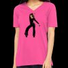 Missy's Relaxed Jersey Short-Sleeve V-Neck T-Shirt Thumbnail