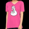 Missy's Relaxed Jersey Short-Sleeve V-Neck T-Shirt Thumbnail