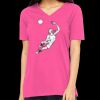 Missy's Relaxed Jersey Short-Sleeve V-Neck T-Shirt Thumbnail