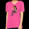 Missy's Relaxed Jersey Short-Sleeve V-Neck T-Shirt Thumbnail