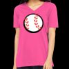 Missy's Relaxed Jersey Short-Sleeve V-Neck T-Shirt Thumbnail