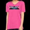 Missy's Relaxed Jersey Short-Sleeve V-Neck T-Shirt Thumbnail
