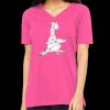 Missy's Relaxed Jersey Short-Sleeve V-Neck T-Shirt Thumbnail