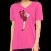 Missy's Relaxed Jersey Short-Sleeve V-Neck T-Shirt Thumbnail